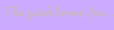 Image with Font Color C7B6C8 and Background Color CBABFF